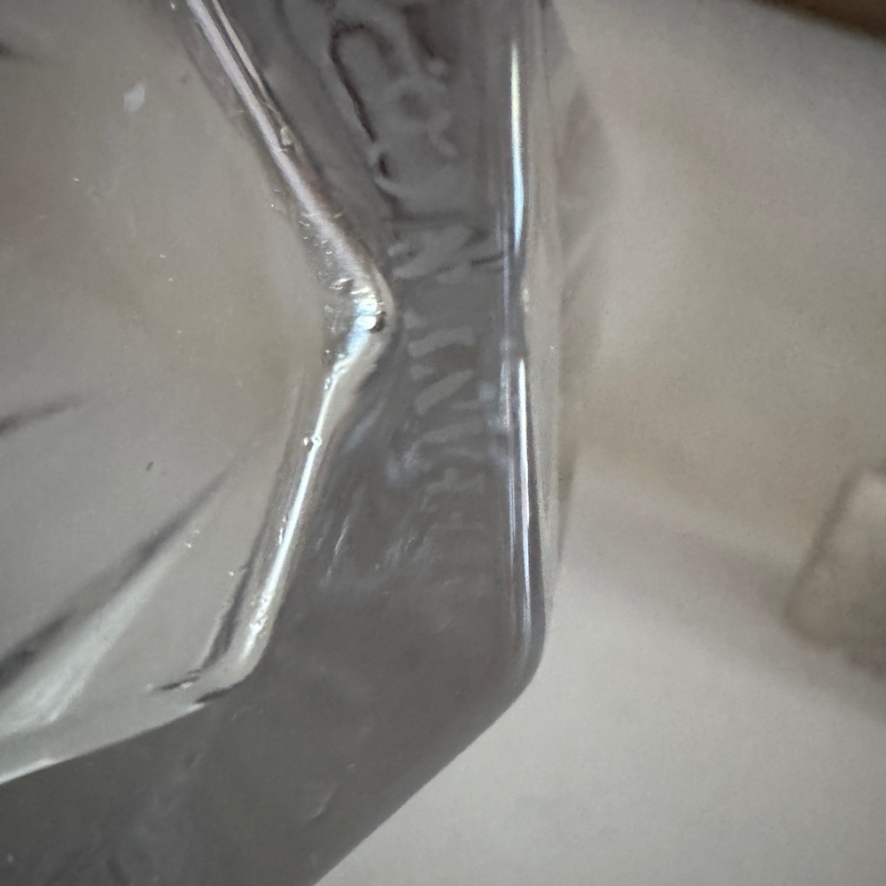 Vintage Tiffany & Co. Hexagon Crystal Vase - Picture 4 of 13